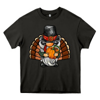 Asphalt thanksgiving turkey gnome Heavy Core Tee - BarkalooDesign