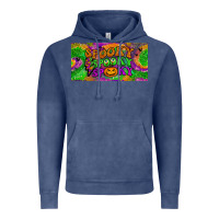 Vintage Denim spooky license plate Vintage Hoodie - BundleAndBundleShop
