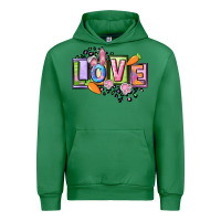 Emerald Easter love Happy Easter Day Urban Hoodie - CowGirlArtShop