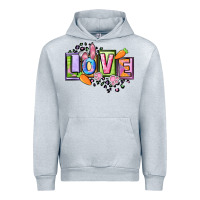Heather Grey Easter love Happy Easter Day Urban Hoodie - CowGirlArtShop