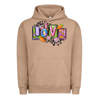 Pigment Burro Easter love Happy Easter Day Urban Hoodie - CowGirlArtShop