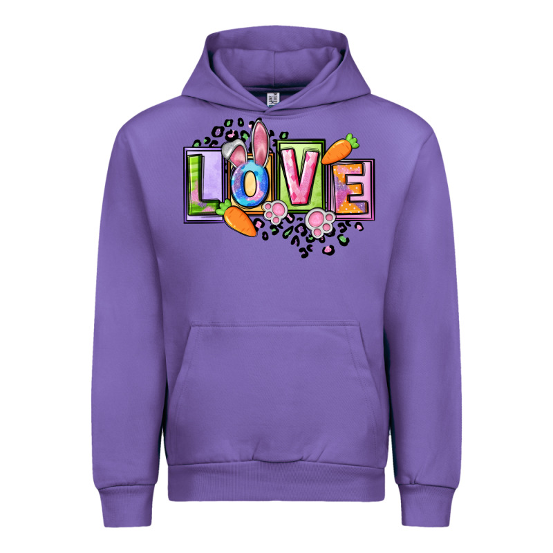 Easter Love Happy Easter Day Urban Hoodie by CowGirlArtShop | Teevron