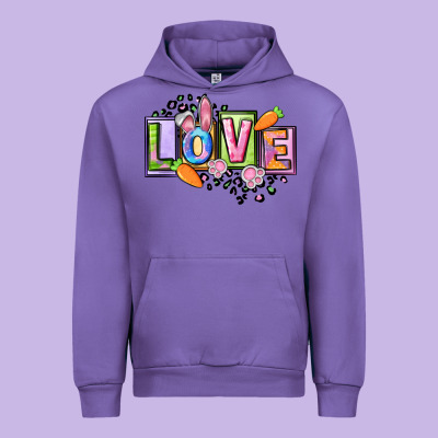 Easter Love Happy Easter Day Urban Hoodie Designed By Cowgirlartshop