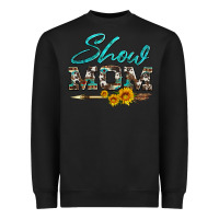 Black show mom aztec cowhide sunflower and arrow Heavyweight Sweatshirt - Artiststas