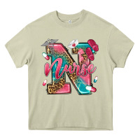 Mossy western nurse Heavy Core Tee - texasbilliewilder