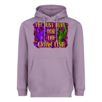 Lavender mardi gras i'm just here for the craw fish with lobster Heavyweight Hoodie - RanaPortraitStore