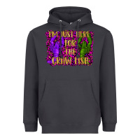 Smoke mardi gras i'm just here for the craw fish with lobster Heavyweight Hoodie - RanaPortraitStore