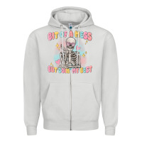 Dove Grey bit of a mess but doing my best Zipper Hoodie - MaliasSmallBusiness