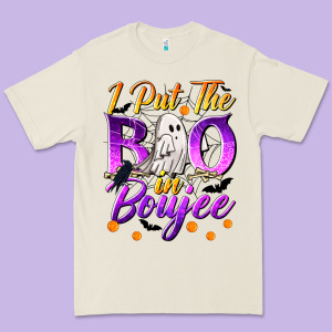 I Put The Boo In Boujee Premium Tee Designed By Texasbilliewilder