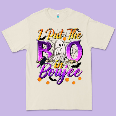 I Put The Boo In Boujee Premium Tee Designed By Texasbilliewilder