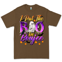 Cacao I Put The Boo In Boujee Premium Tee - texasbilliewilder