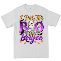 Dove Grey I Put The Boo In Boujee Premium Tee - texasbilliewilder