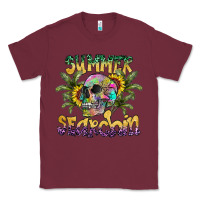Burgundy Summer Searchin Classic Tee - CowhideDigitalArt