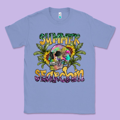 Summer Searchin Classic Tee Designed By Cowhidedigitalart