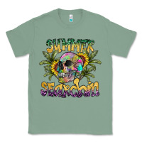 Sage Summer Searchin Classic Tee - CowhideDigitalArt