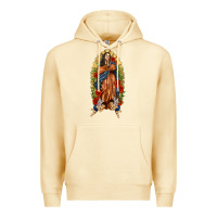 Pina Colada Lady of Guadalupe with Roses Premium Hoodie - texasbilliewilder