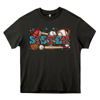 Asphalt sister baseball Heavy Core Tee - Zillion Design Studio