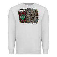 Dove Grey I Run on Coffee and Christmas Cheer Premium Sweatshirt - Bettercallsaul