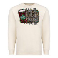 Sandshell I Run on Coffee and Christmas Cheer Premium Sweatshirt - Bettercallsaul