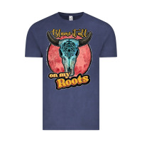 Vintage Denim blame it all on my roots black Vintage Tee - JahusDesignShop