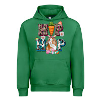 Emerald Western hip hop bunny Easter Day Urban Hoodie - CowGirlArtShop
