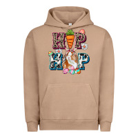 Pigment Burro Western hip hop bunny Easter Day Urban Hoodie - CowGirlArtShop