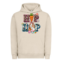 Western Hip Hop Bunny Easter Day Urban Hoodie | Teevron