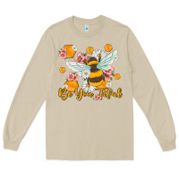 Mushroom be you tiful Long Sleeve Tee - MaliasSmallBusiness