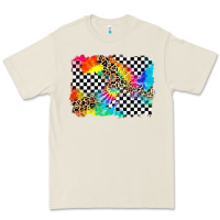 Bone race leopard tie dye background Premium Tee - Zillion Design Studio