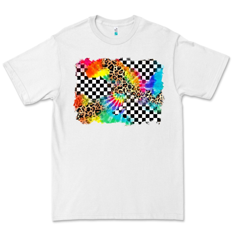 Race Leopard Tie Dye Background Premium Tee by Zillion Design Studio | Teevron