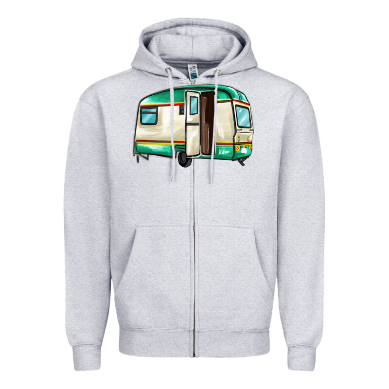 Caravan Zipper Hoodie by MaliasSmallBusiness | Teevron