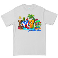 Dove Grey love puerto rico Premium Tee - AdoDesignShop