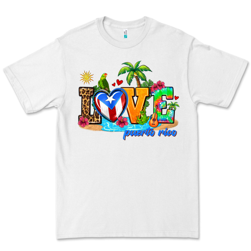 Love Puerto Rico Premium Tee by AdoDesignShop | Teevron