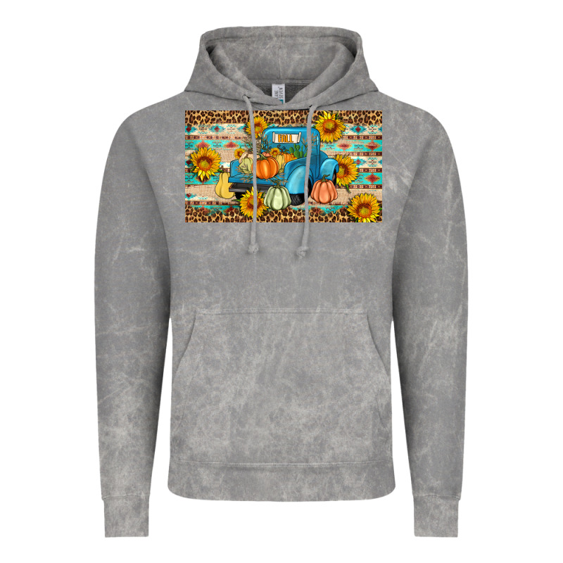 Fall Truck Sunflowers Vintage Hoodie by Artiststas | Teevron