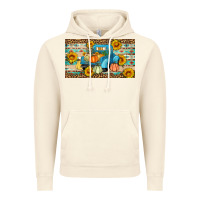 Vintage Artic Fall truck sunflowers Vintage Hoodie - Artiststas