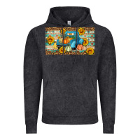 Vintage Black Fall truck sunflowers Vintage Hoodie - Artiststas