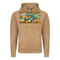 Vintage Camel Fall truck sunflowers Vintage Hoodie - Artiststas