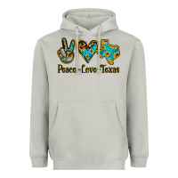 Moon Dust Peace Love Texas Heavyweight Hoodie - Bettercallsaul