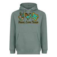 Sage Peace Love Texas Heavyweight Hoodie - Bettercallsaul