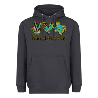 Smoke Peace Love Texas Heavyweight Hoodie - Bettercallsaul