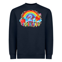 Navy back to school 2 3200x2400 Heavyweight Sweatshirt - AdoDesignShop