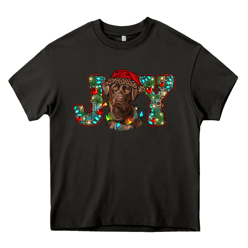Labrador Retriever Christmas Joy Heavy Core Tee by RanaPortraitStore | Teevron