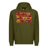 Army Green Mexico Brushstroke Premium Hoodie - texasbilliewilder