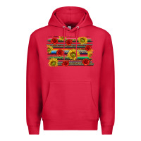 Cardinal Mexico Brushstroke Premium Hoodie - texasbilliewilder