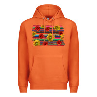 Carrot Mexico Brushstroke Premium Hoodie - texasbilliewilder