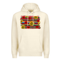 Sandshell Mexico Brushstroke Premium Hoodie - texasbilliewilder