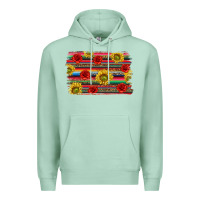 Seafoam Mexico Brushstroke Premium Hoodie - texasbilliewilder
