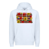 White Mexico Brushstroke Premium Hoodie - texasbilliewilder