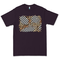 Plum race leopard background Premium Tee - Zillion Design Studio