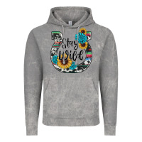 Cloud Rock western stay wild horsesho Vintage Hoodie - RanaPortraitStore